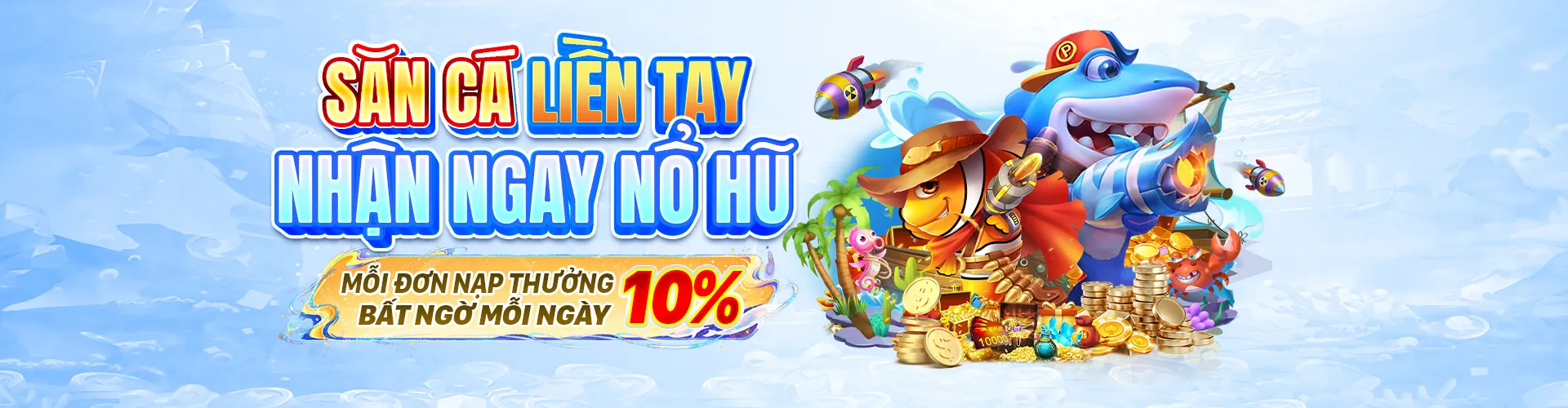 Thế giới bắn cá 7clubs đầy màu sắc